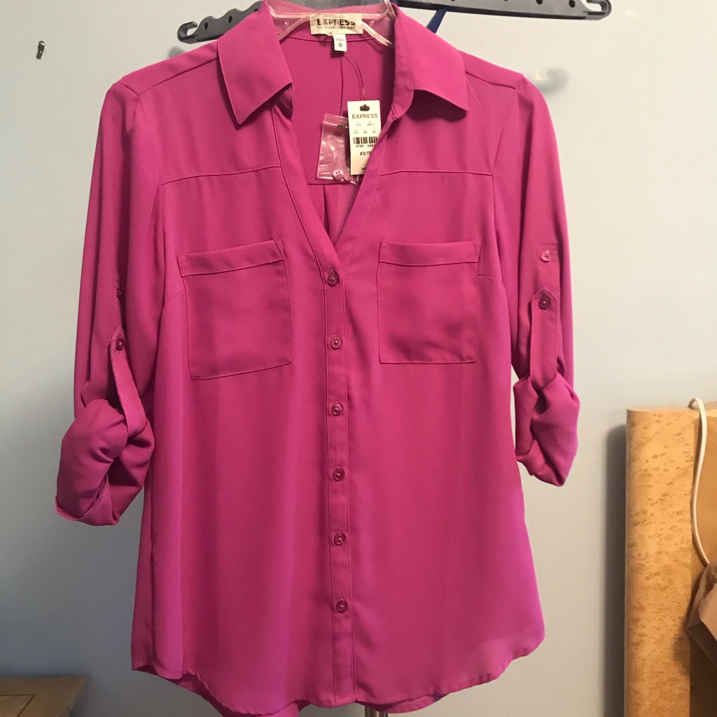 Nwt Express Button-Up